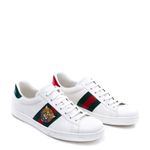 Tenis-Gucci-Web-Accent-Leather-Sneakers-Tigre