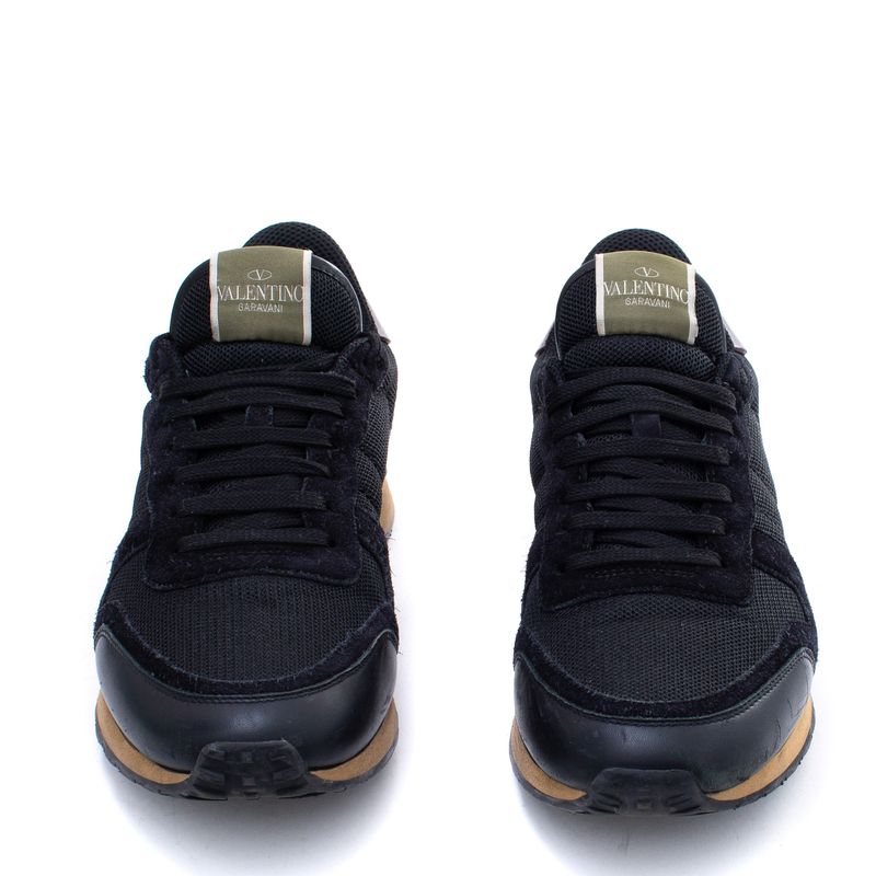 Tenis-Valentino-Rockrunner-Athletic-Sneakers-Preto