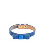 Bracelete-Juicy-Couture-Couro-Azul-Laco-com-Stud