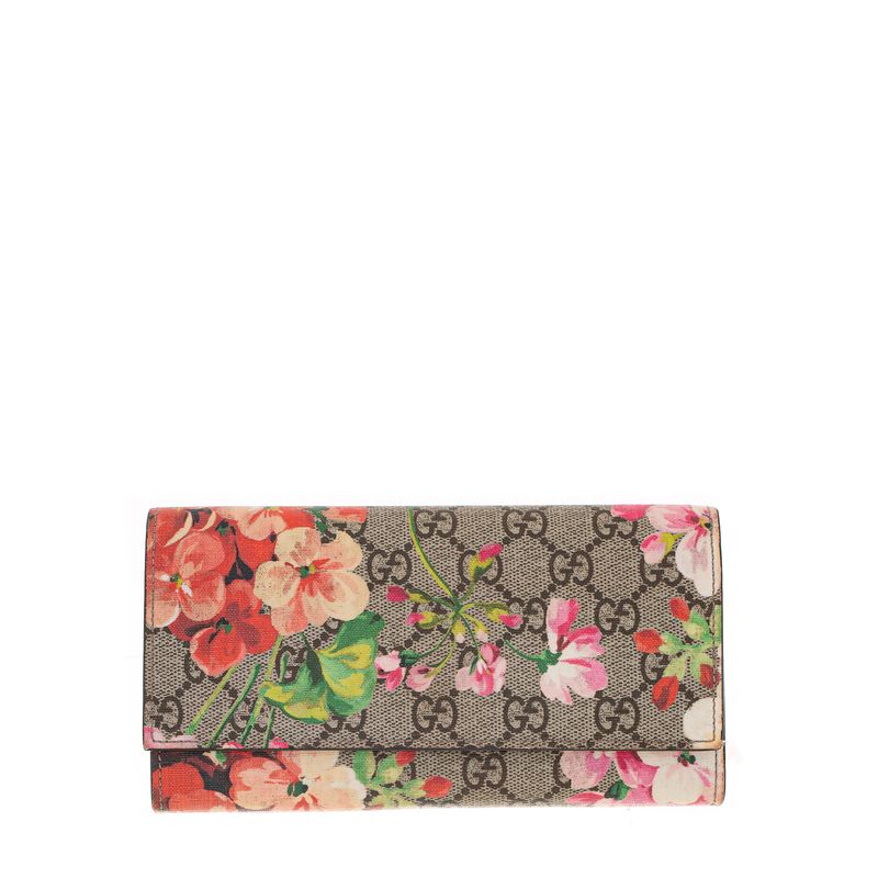 Carteira-Gucci-GG-Blooms-Continental-Guccissima