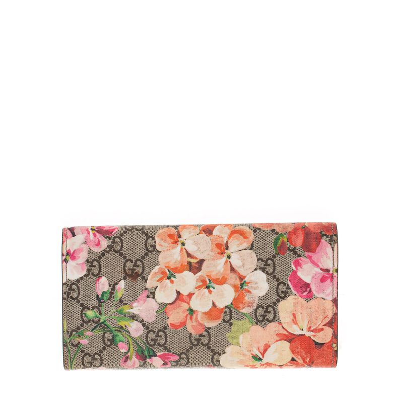 Carteira-Gucci-GG-Blooms-Continental-Guccissima