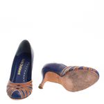 Salto-Sarah-Chofakian-Azul-Marinho-e-Caramelo