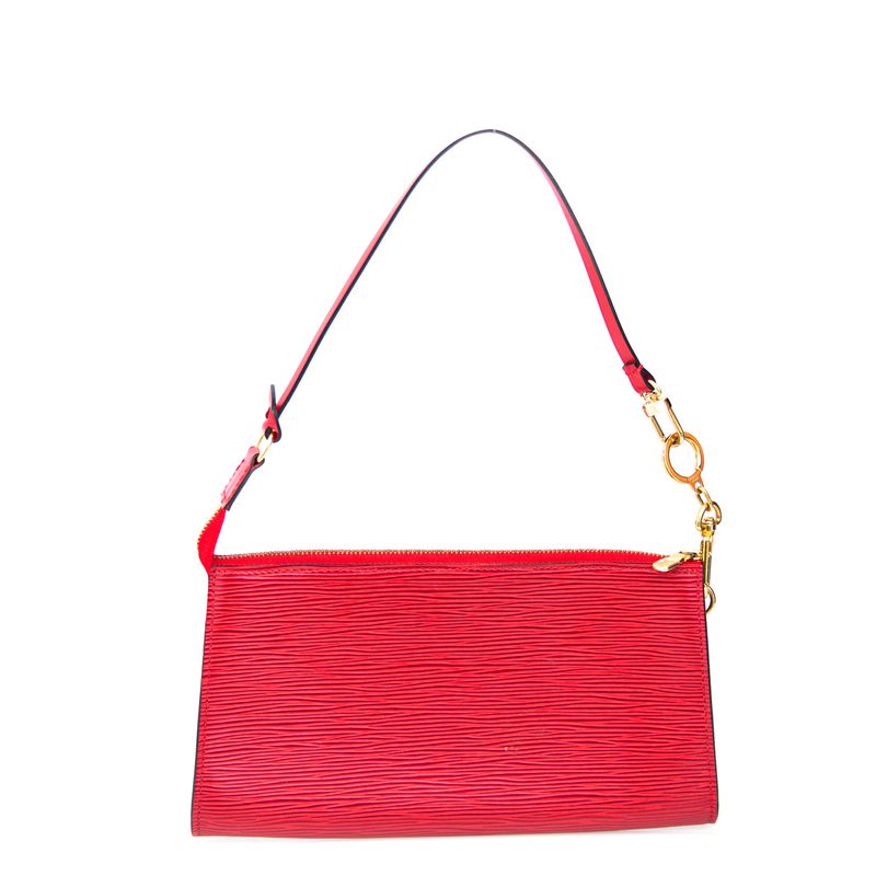 Pochette-Louis-Vuitton-Epi-Vermelha