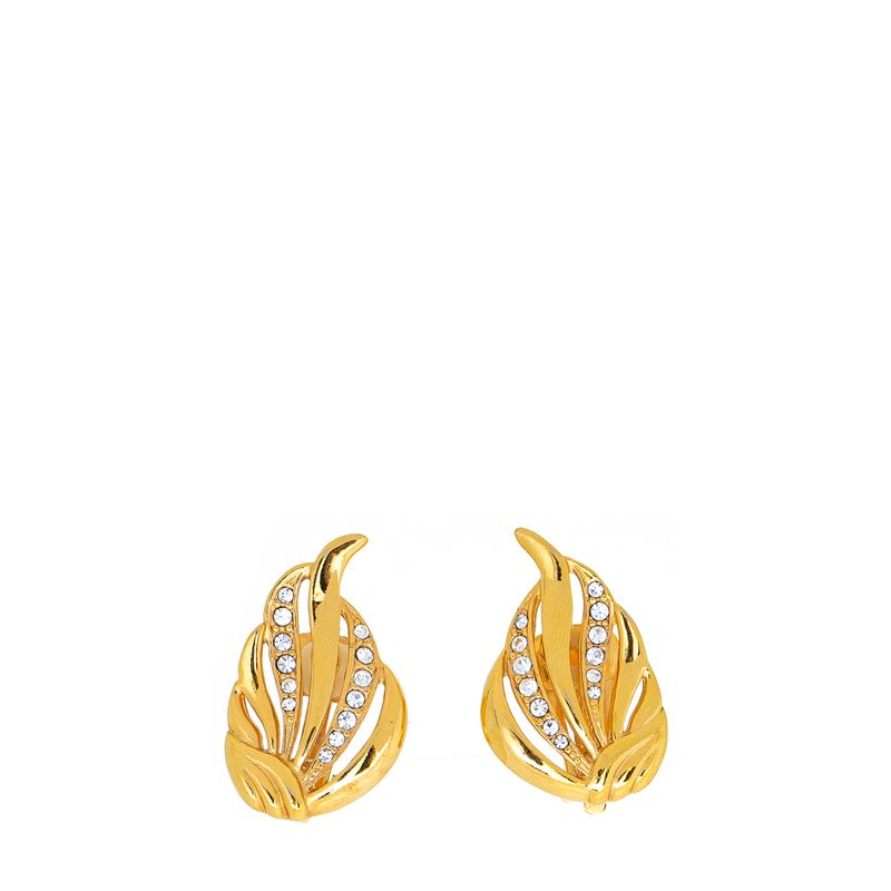 Brinco-de-pressao-medio-dourado-e-strass-chamas-Vintage