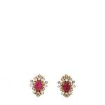 Brinco-de-pressao-medio-dourado-strass-e-rosa-Vintage