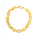 Colar-dourado-trancado-Vintage