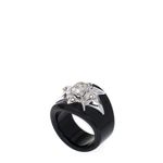 Anel-Swarovski-preto-e-prata