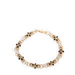 Pulseira-dourada-elos-e-micangas-pretas