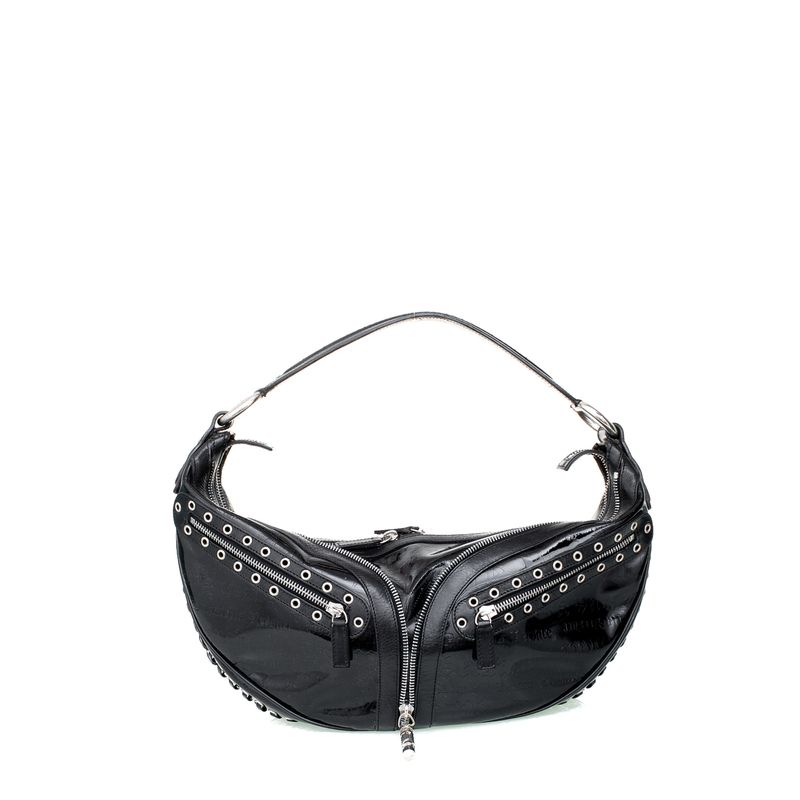Bolsa-Versace-Tote-Verniz-Preta
