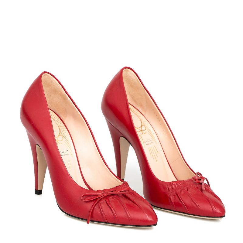 Scarpin-Gucci-N8-Hibiscus-Red-Vermelho