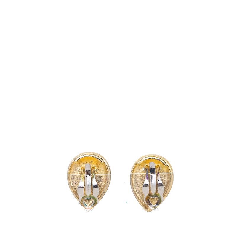 Brinco-de-pressao-medio-gota-dourado-preto-e-strass-Vintage