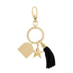 Chaveiro-Givenchy-Dourado-e-Preto
