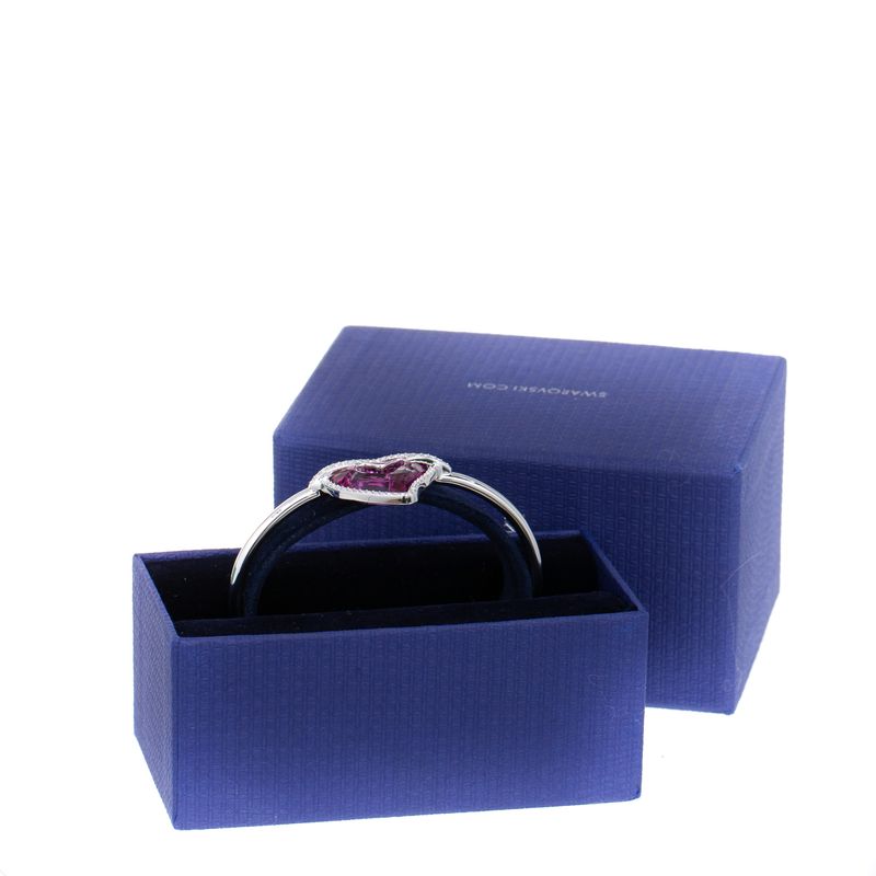 Bracelete-Swarovski-coracao-prata-e-rosa