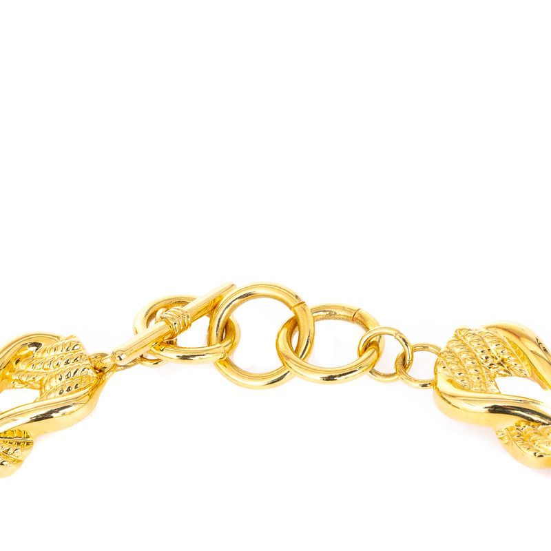 Colar-dourado-trancado-Vintage