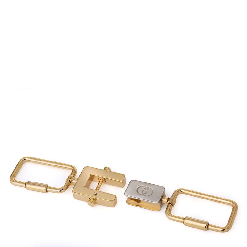 Chaveiro-duplo-Gucci-Vintage-Dourado