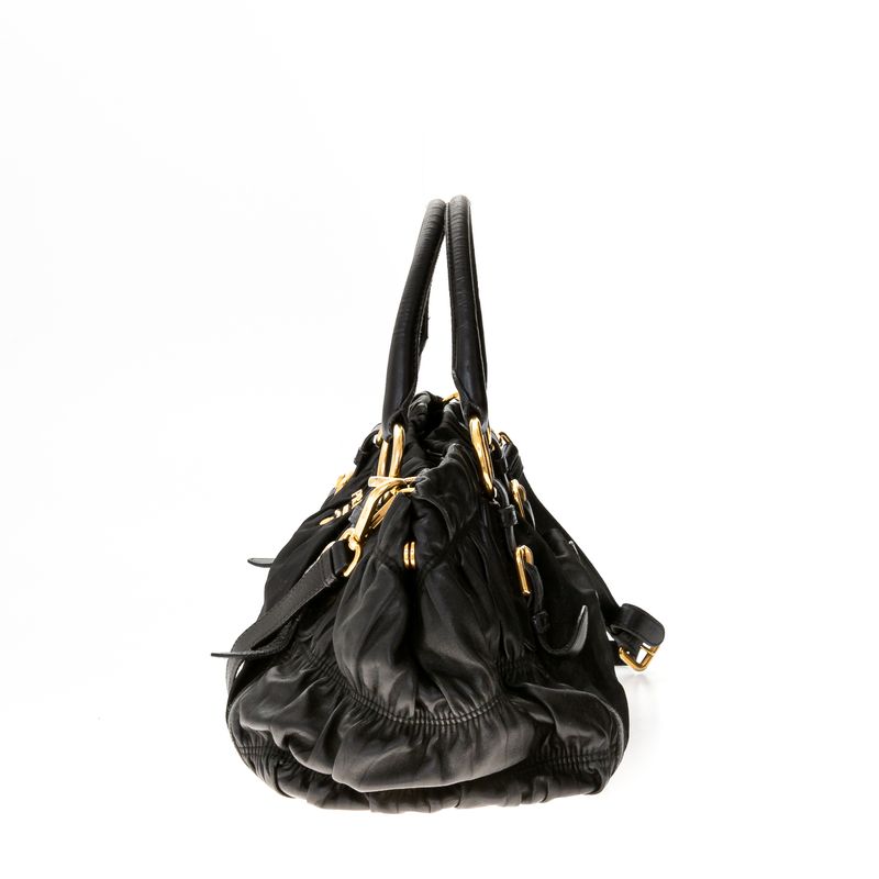 Bolsa-Prada-Nylon-Nappa-Gaufre-Preta