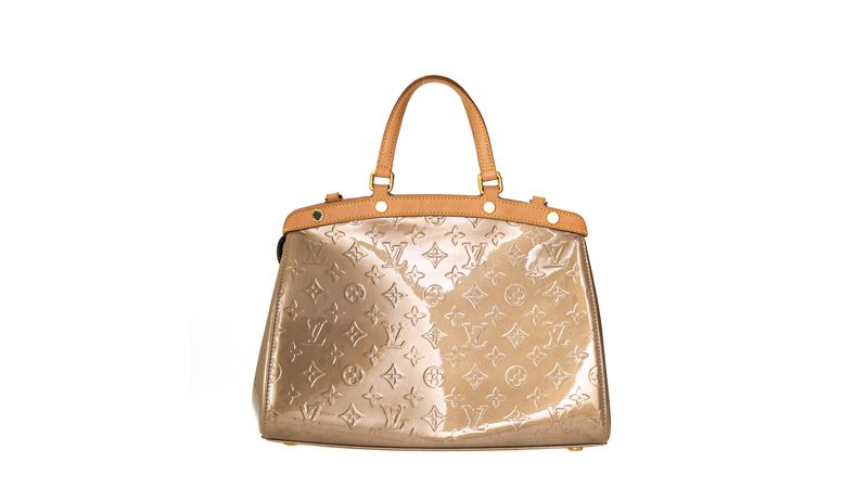 Bolsa Louis Vuitton Original Brea MM Vernis Feminino