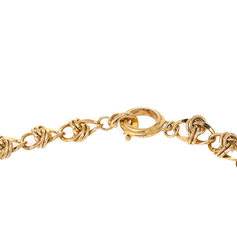 Colar-Givenchy-corrente-dourada-elos-Vintage