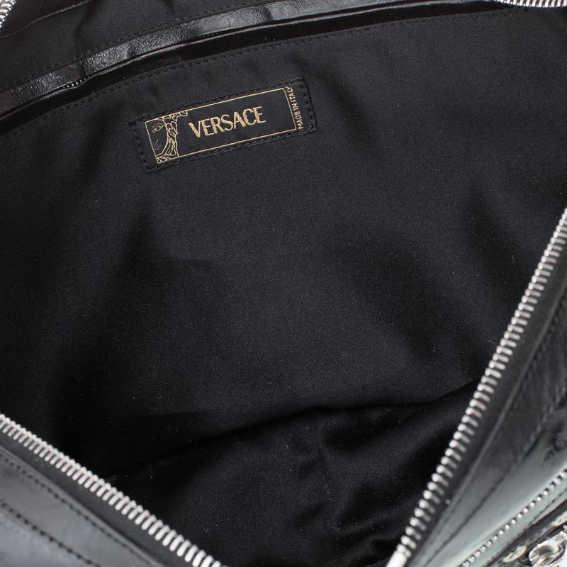 Bolsa-Versace-Tote-Verniz-Preta
