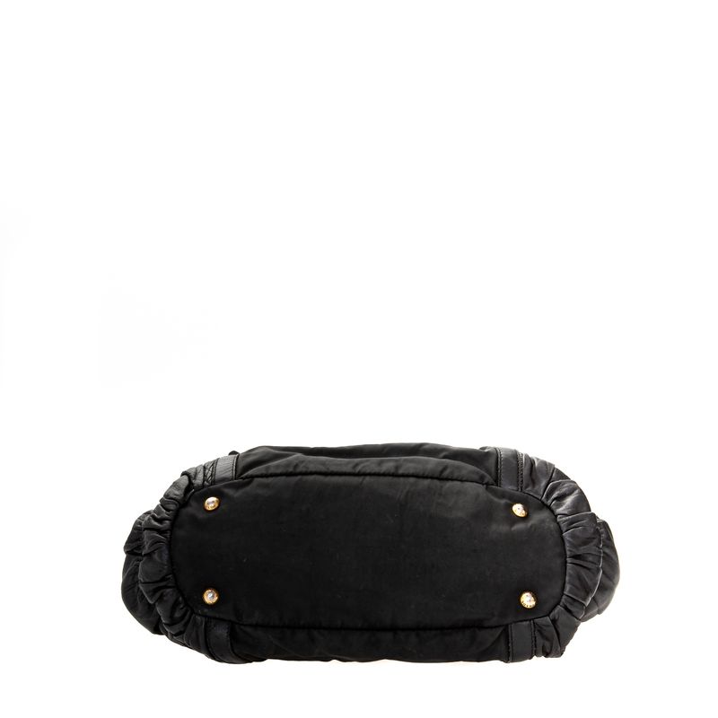Bolsa-Prada-Nylon-Nappa-Gaufre-Preta