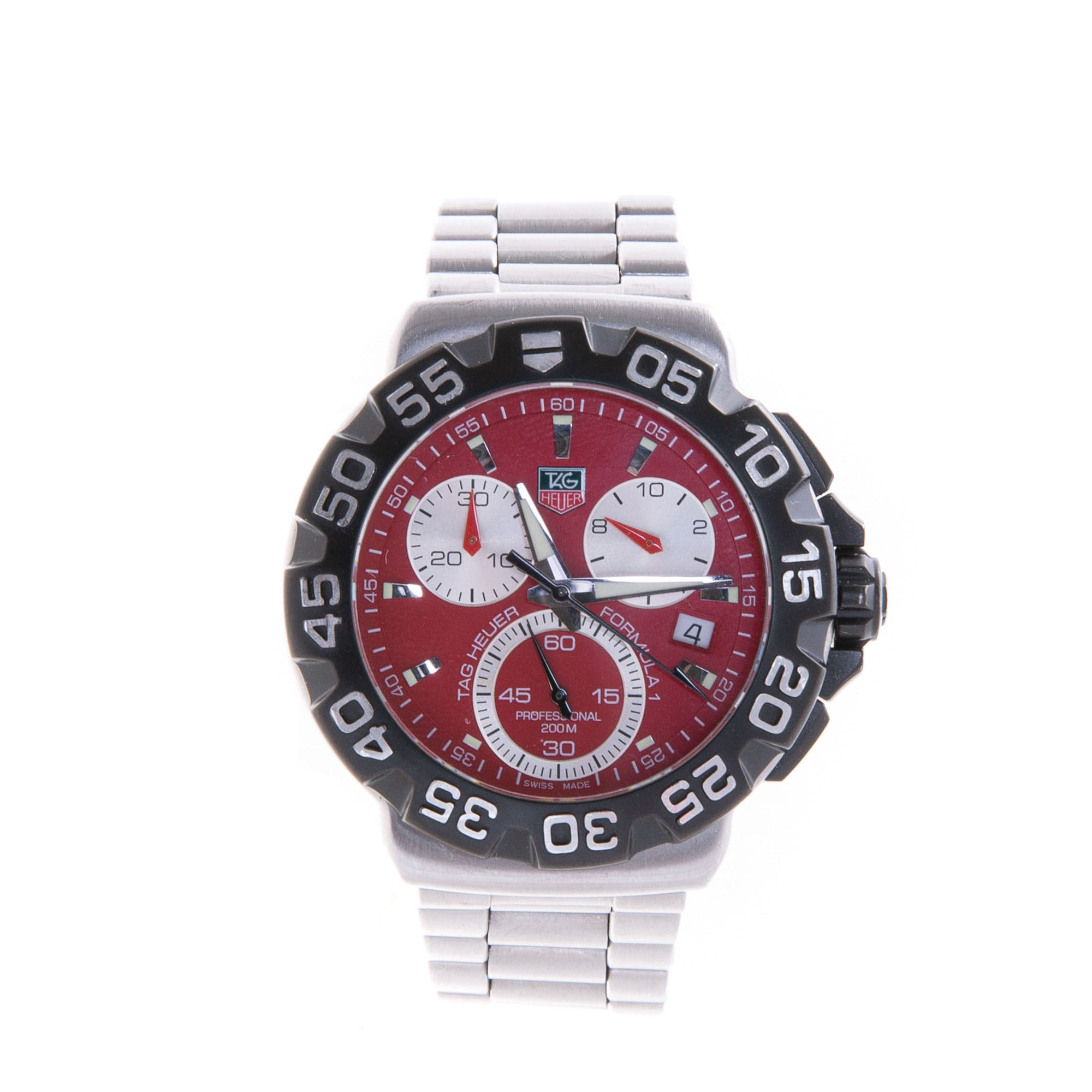 Rel gio Tag Heuer Vermelho Brech de luxo Prettynew