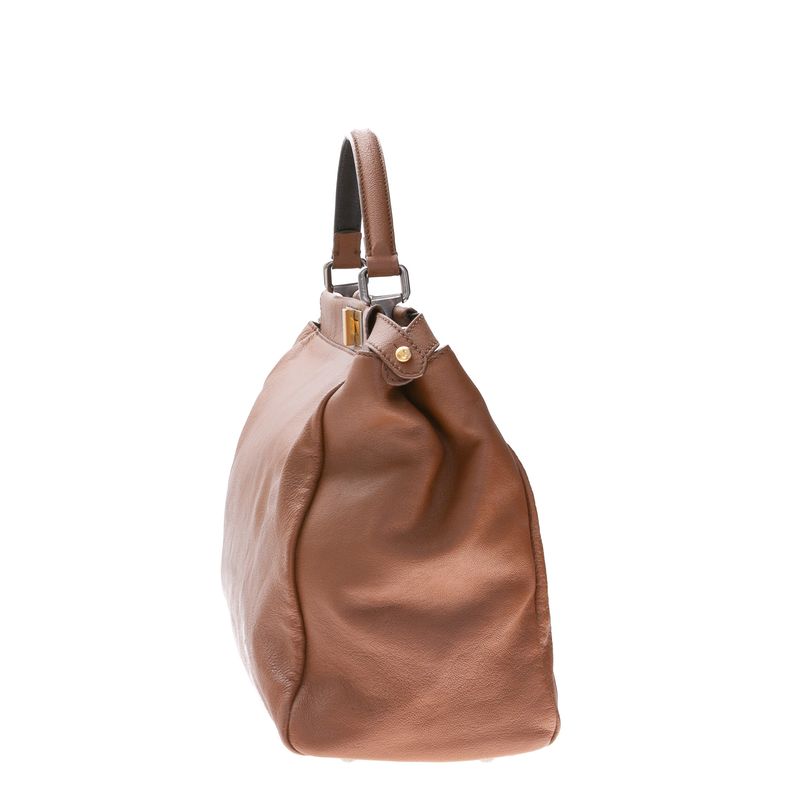 Bolsa-Fendi-Peekaboo-Marrom