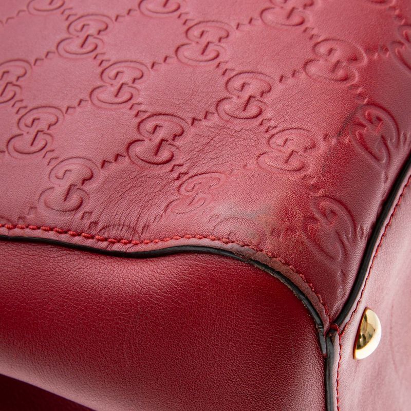Bolsa-Gucci-Guccissima-Couro-Vermelho