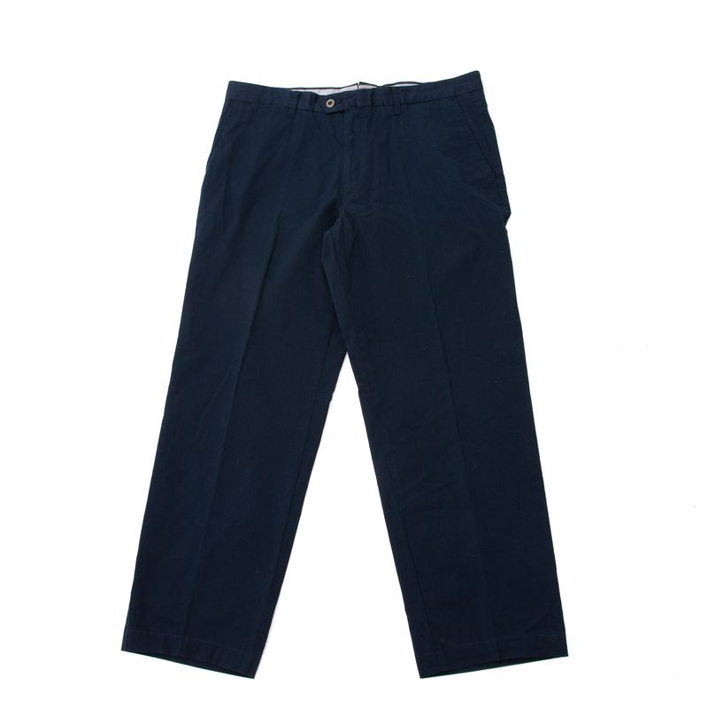 Calca-Zegna-Sport-Azul-Marinho-Algodao