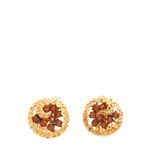 Brinco-Vintage-Pressao-Redondo-Dourado-Strass-Laranja
