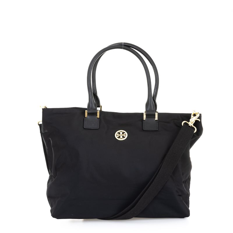 Bolsa-Tilda-Tory-Burch-Nylon-Preta
