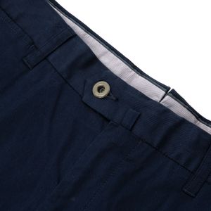 Calça Zegna Sport Azul Marinho Algodão