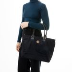 Bolsa-Tilda-Tory-Burch-Nylon-Preta