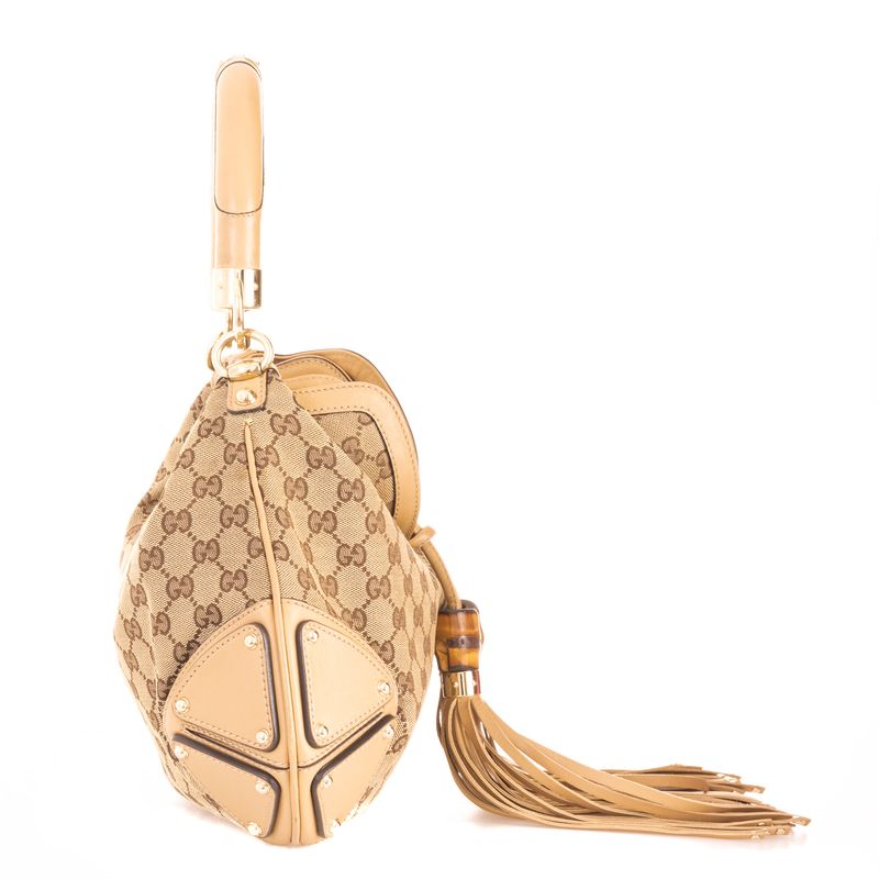 Bolsa-Indy-Gucci-Guccissima-Couro-Caramelo
