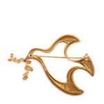 Broche-Pomba-da-Paz-Vintage-Givenchy