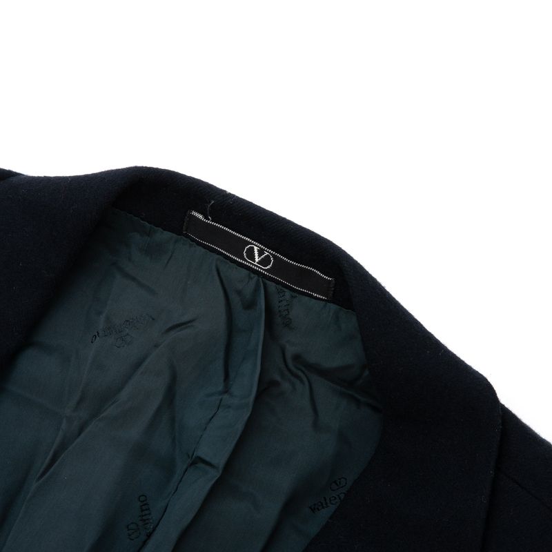 Blazer-Valentino-Vintage-Cashmere-Azul-Marinho