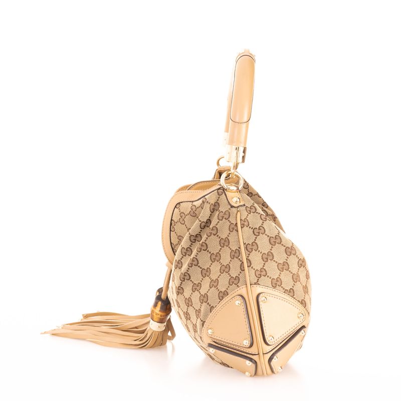 Bolsa-Indy-Gucci-Guccissima-Couro-Caramelo