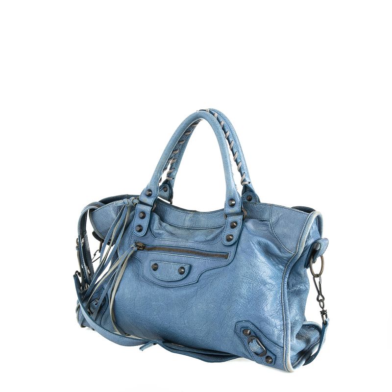 Bolsa-Balenciaga-Classic-City-Azul