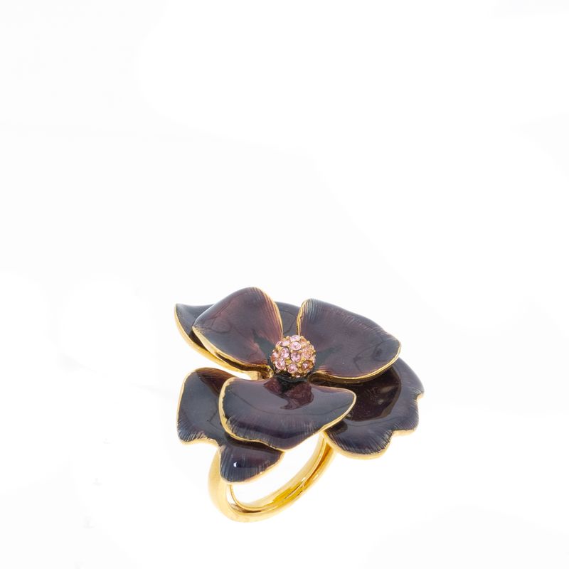 Anel-Flor-Esmaltada-Roxa