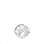 Anel-Swarovski-Prateado-Cristal