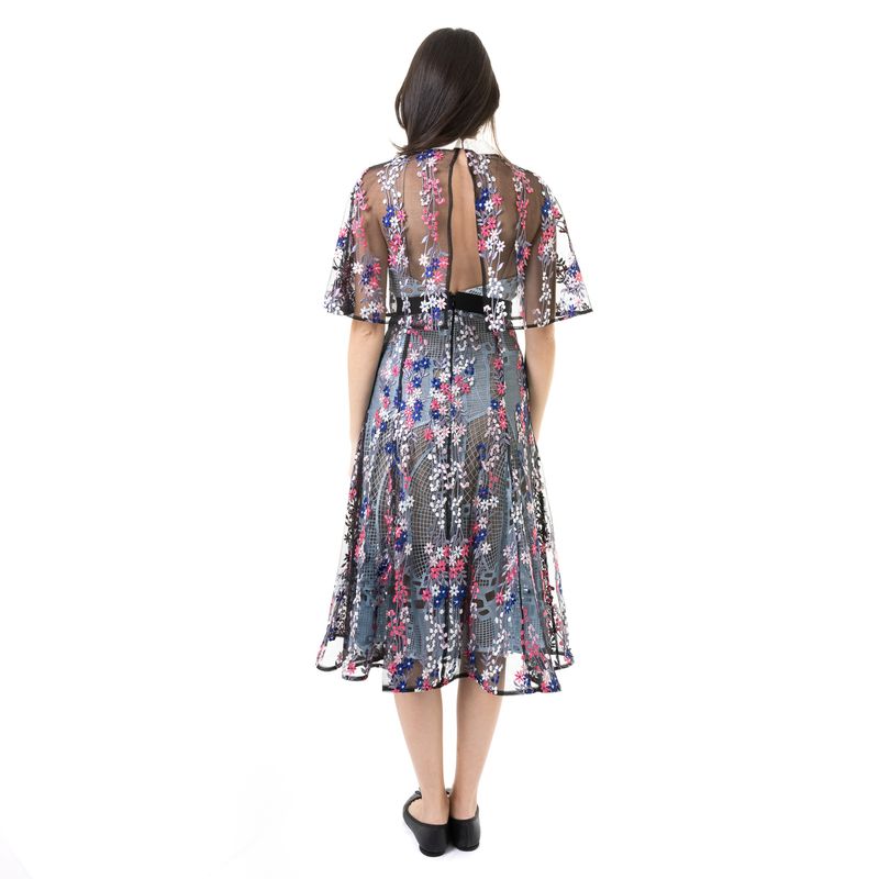 Vestido-Self-Portrait-Florido