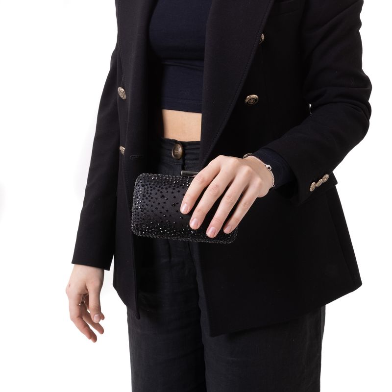Clutch-Preta-Cetim-Critais-Pretos
