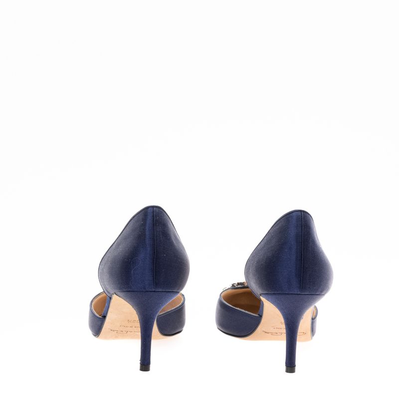 Scarpin-Oscar-de-La-Renta-Cetim-Azul-Marinho-com-Strass