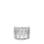 Anel-Swarovski-Prateado-Cristal