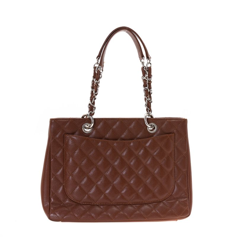 Bolsa-Chanel-Shopper-Caviar-Marrom
