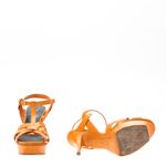 Sandalia-Saint-Laurent-Tribute-Verniz-Laranja