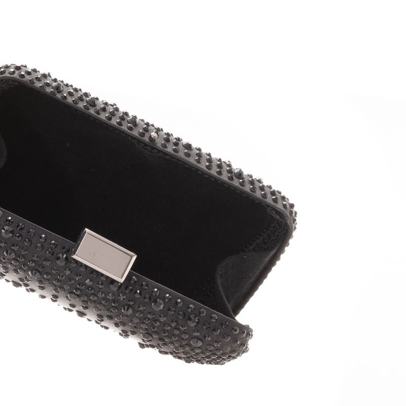 Clutch-Preta-Cetim-Critais-Pretos
