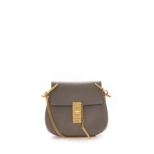 Bolsa Chloé Drew Etoupe Cinza