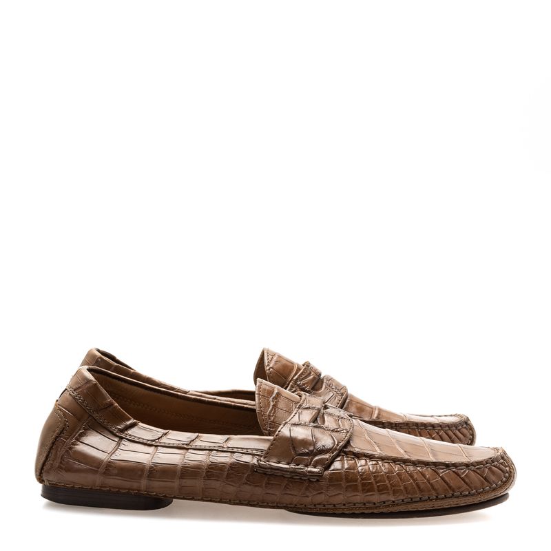 Mocassim-Ralph-Lauren-Croco-Caramelo