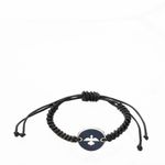 Pulseira-Guerreiro-Couro-Macrame-Azul-Marinho