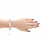 Pulseira-Swarovski-Prateada